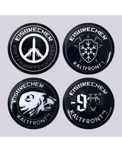 EISBRECHER 'Eisbrecher' Button 4er-Set
