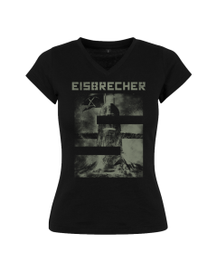 EISBRECHER 'Sturmfahrt' oliv Girlie Shirt