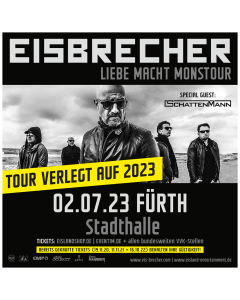 EISBRECHER '02.07.2023 - Fürth' Ticket